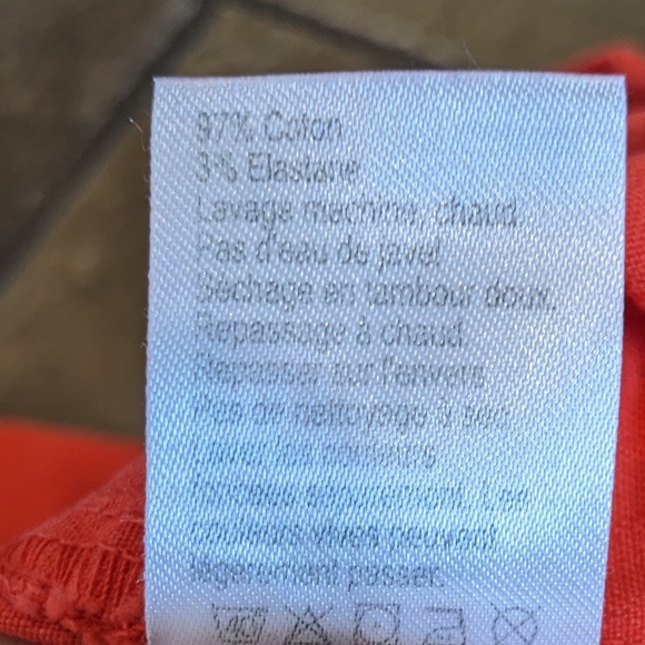 HH Outdoor Adventure Straight Leg Utility Pants Size 30 Red - Picture 5 of 9